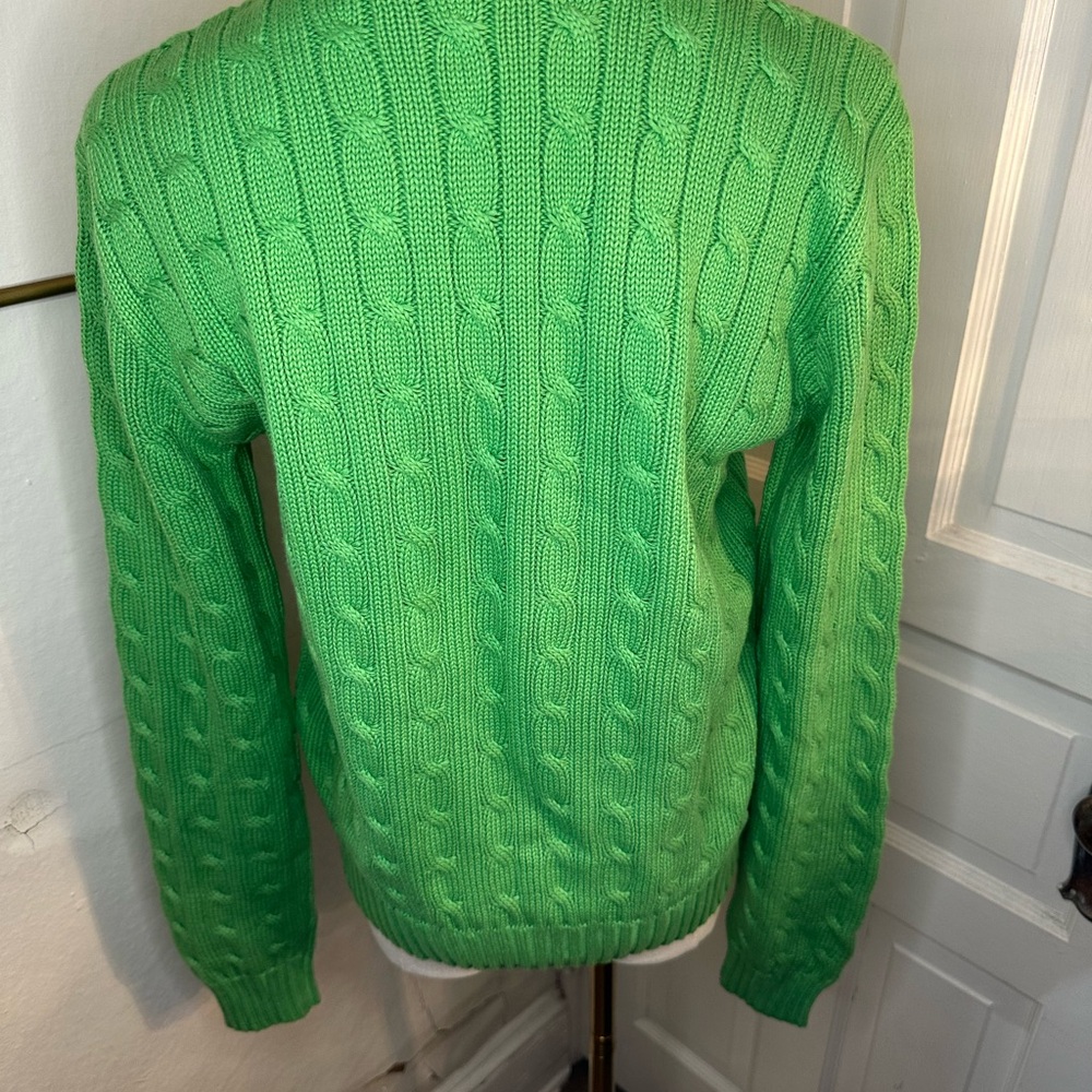 Ralph Lauren Cable Knit Crew neck Sweater - Picture 4 of 6